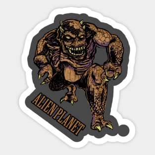 Alien Planet - Dweller Sticker